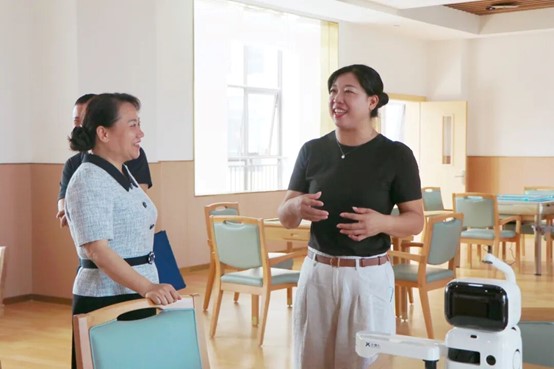 赣州市公安局离退休干部科参观考察五级养老机构蟠桃园老年公寓2