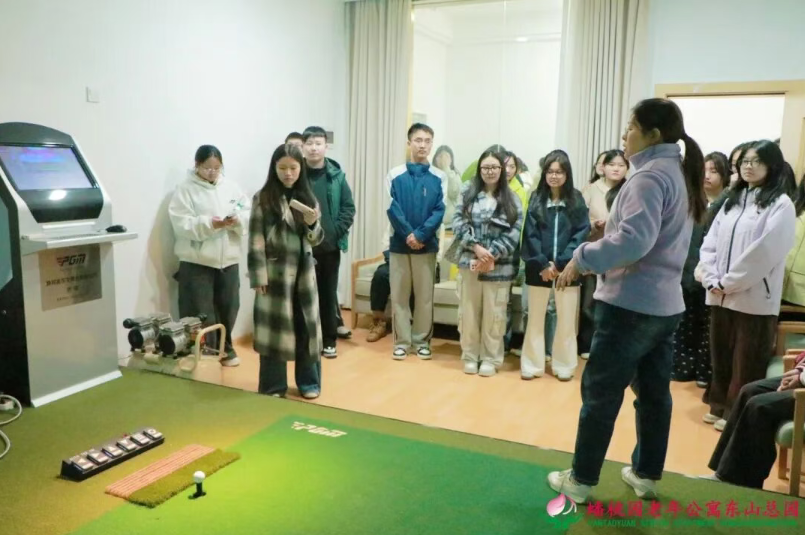 赣州师范高等专科学校在蟠桃园老年公寓举行校企共建实践基地挂牌仪式5 赣州师范高等专科学校在蟠桃园老年公寓举行校企共建实践基地挂牌仪式5