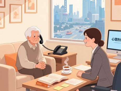 上海心理热线日均接听30通，哪些心事困扰老人？