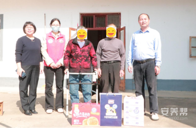 蟠桃园老年公寓项目组春节前夕开展乡村高龄、困难群体探视巡访及慰问工作2