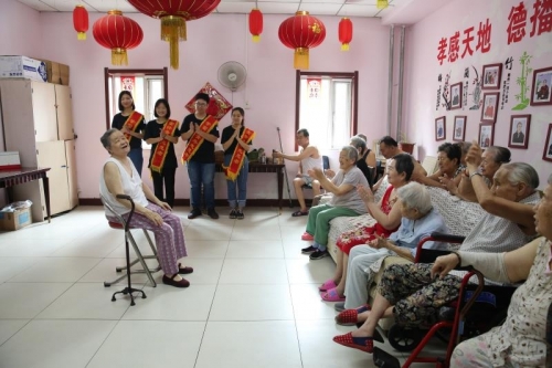 天津市河西区延丰老人院活动图片