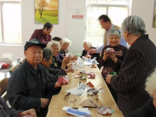 洛阳市涧西区养老服务中心老人图片