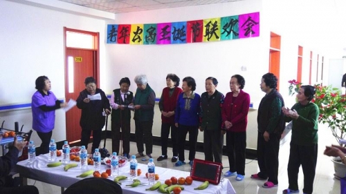 吉林省和龙市八家子林业老年公寓老人图片