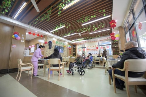 长沙市开福区普亲戴家河社区老年养护中心环境图片