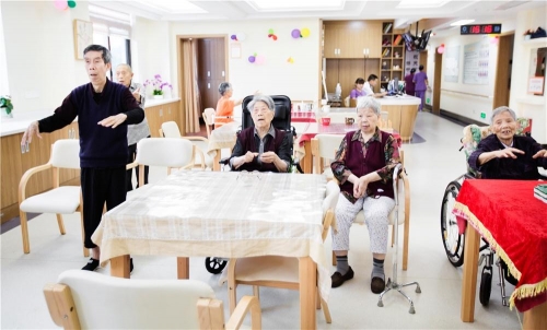 海口普亲老年养护中心老人图片