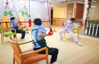 慧享福上海浦东沪东街道养老机构老人图片