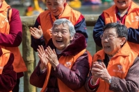 重庆江北失能老人养护中心老人图片
