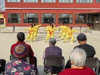 望都县晚霞情养老院活动图片